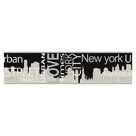 A.S. Création Only Borders 11 Tapetenborte Skyline