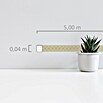 A.S. Création Only Borders 11 Tapetenborte Ornament (Gold, 5 x 0,04 m, Selbstklebefolie) | BAUHAUS