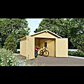 Karibu Garage (Holz, 12 m², Wandstärke: 28 mm) | BAUHAUS