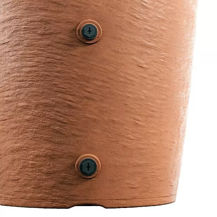 Regenspeicher Aquacan Baby - 210 l, Terrakotta - Detailaufnahme