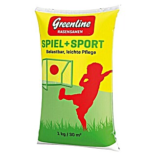 Spiel- & Sportrasensamen (1 kg, Saatgut ausreichend für: 30 m²)