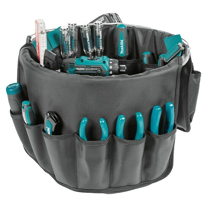 Makita Eimertasche E-15497 (L x B x H: 470 x 80 x 320 mm, Schwarz/Blau) | BAUHAUS