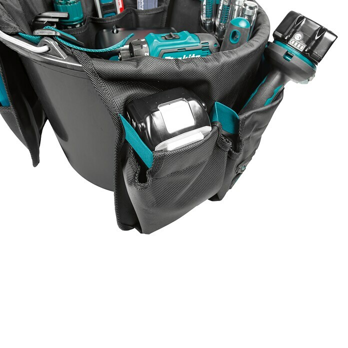 Makita Eimertasche E-15497 (L x B x H: 470 x 80 x 320 mm, Schwarz/Blau) | BAUHAUS