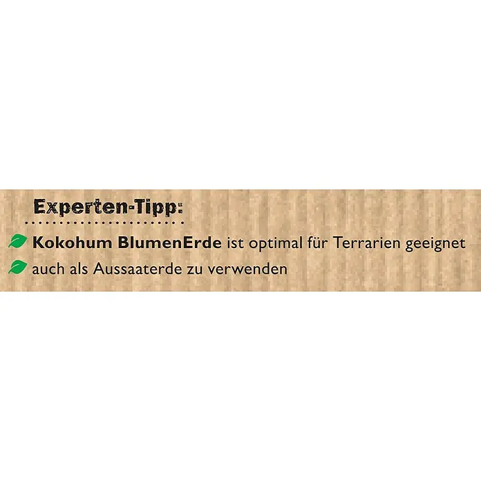 Neudorff KokoHum Blumenerde - 7 l - Experten-Tipp: Kokohum Blumenerde ist optimal für Terrarien geeignet und auch als Aussaaterde zu verwenden.