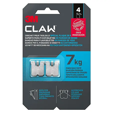3M Claw Gancho para colgar cuadros