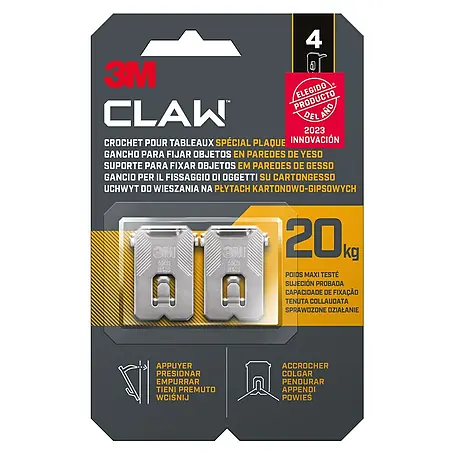 3M Claw Gancho para colgar cuadros