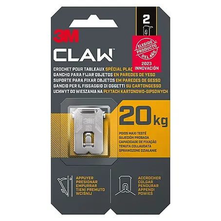 3M Claw Gancho para colgar cuadros