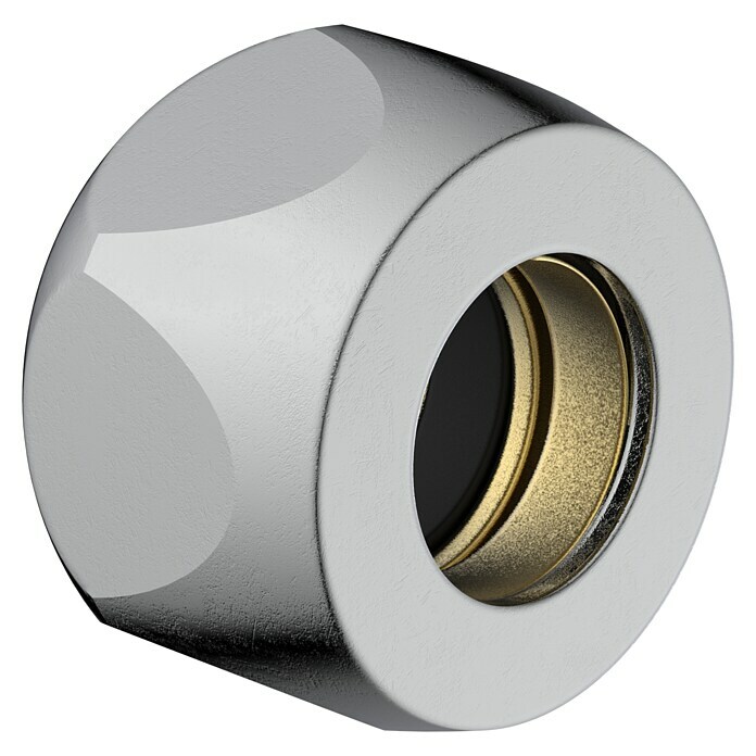 Quetschverschraubung 2 (⅜″ x 10 mm, Verchromt)