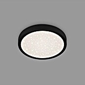 Briloner LED-Deckenleuchte rund RUNA (18,5 W, Ø x H: 28 x 4 cm, Schwarz, Neutralweiß) | BAUHAUS