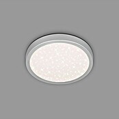 Briloner LED-Deckenleuchte rund RUNA (18,5 W, Ø x H: 28 x 4 cm, Silber, Neutralweiß) | BAUHAUS