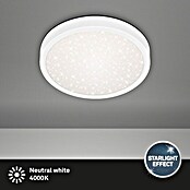 Briloner LED-Deckenleuchte rund (18,5 W, Ø x H: 28 x 4 cm, Weiß, Neutralweiß) | BAUHAUS