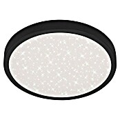 Briloner LED-Deckenleuchte rund RUNA (24 W, Ø x H: 38 x 5 cm, Schwarz, Neutralweiß) | BAUHAUS