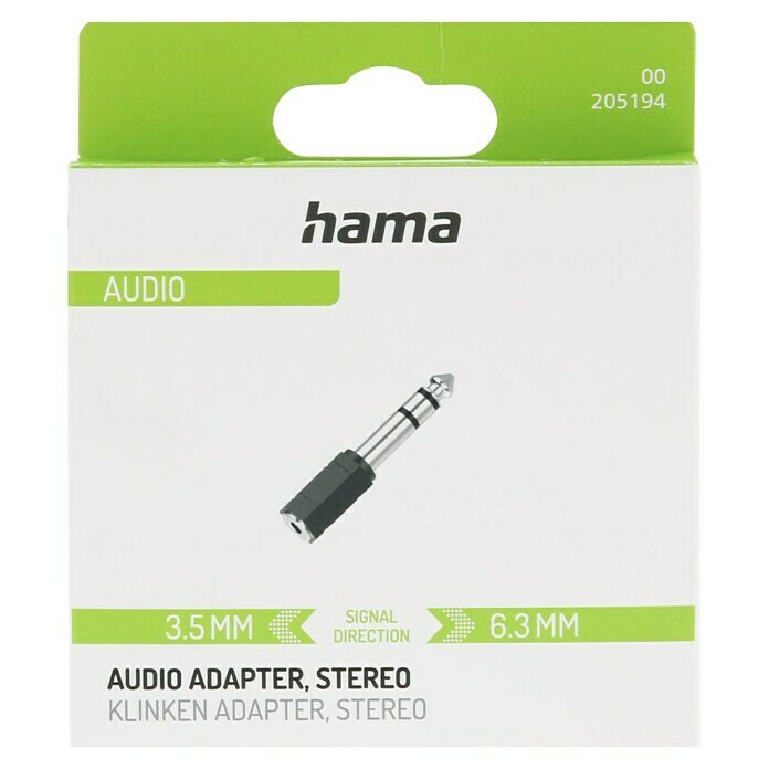 Hama Audio-Adapter (3,5-mm-Klinkenkupplung) | BAUHAUS