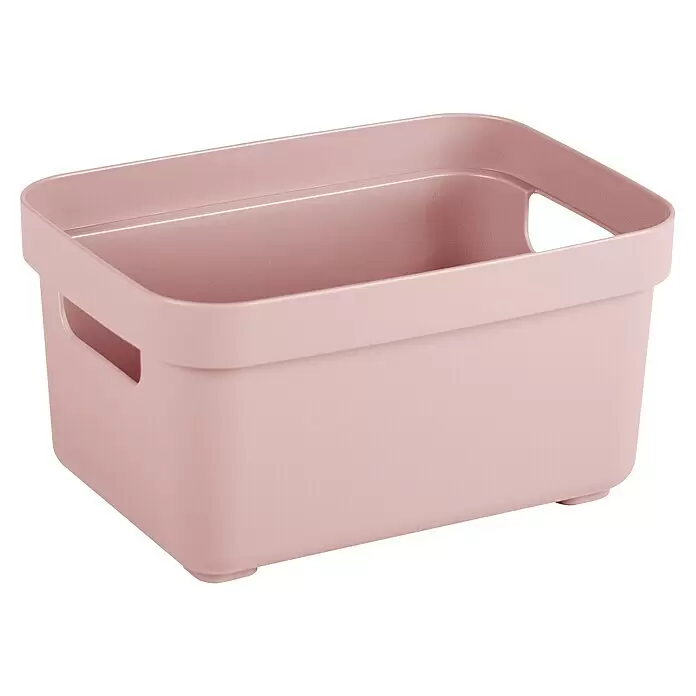 Sunware Aufbewahrungsbox Sigma HomeL x B x H: 17,7 x 12,8 x 9,3 cm, Kunststoff, Rosa