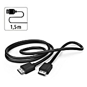 Hama DisplayPort-Kabel (Schwarz, 1,5 m, Bis zu 21,6 Gbit/s) | BAUHAUS