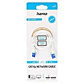 Hama Netzwerk-Kabel Flexi-Slim (Länge: 0,75 m, Weiß, RJ45-Stecker, Bis zu 10 Gbit/s) | BAUHAUS