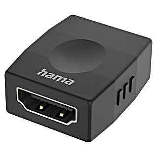 Hama HDMI-Adapter (Schwarz, 1 x HDMI-Buchse, 4K (4096 x 2160 Pixel))