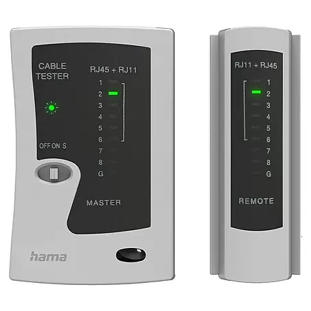 Hama  Kabeltester Netzwerkkabel-Tester, Leitungsprüfgerät