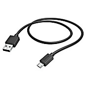 Hama USB-Kabel USB-A - Micro-USB (1 m, Schwarz) | BAUHAUS