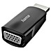 Hama Videoadapter HDMI™-Stecker - VGA-Buchse Full-HD 1080p 