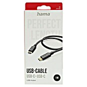 Hama USB-Kabel (1 m, USB C-Stecker, Schwarz) | BAUHAUS