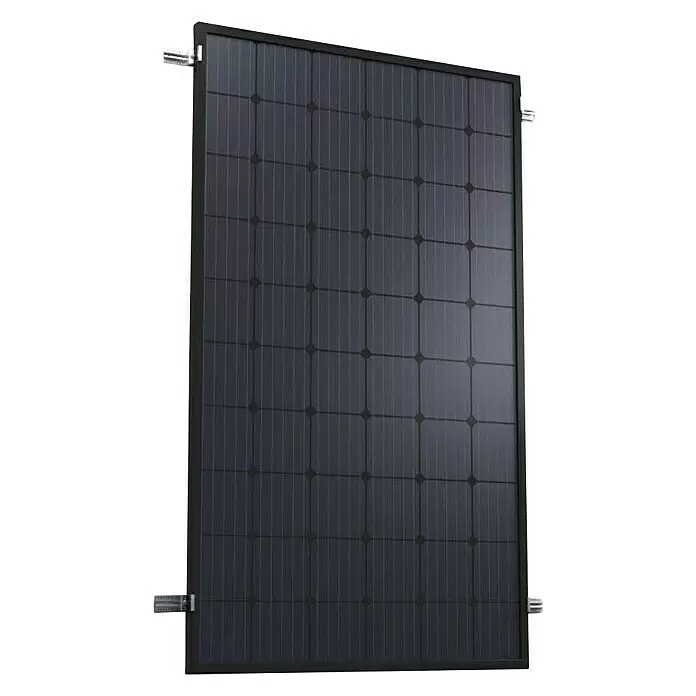Green Solar Wandbefestigung - Passend für: Green Solar Solarmodul, 4 Stk. - Diagonale Ansicht