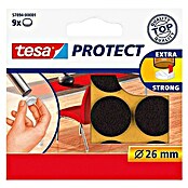 Tesa Podložna pločica od filca Protect  (9 Kom., Smeđa) | BAUHAUS