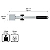 Wagner System Transportroller MM 4121 (Traglast: 150 kg, Stahl) | BAUHAUS