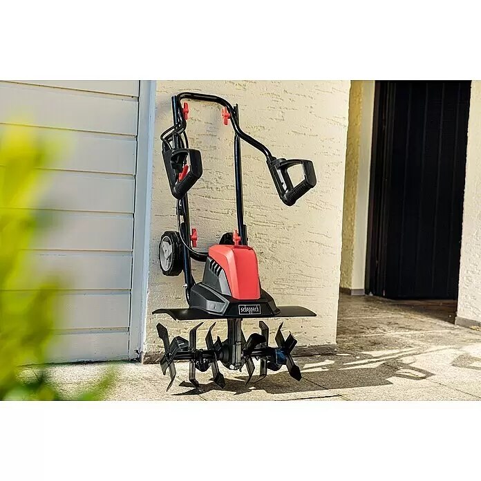 Scheppach Elektro-Bodenhacke MTE460 - Leistung: 1.500 W, Arbeitsbreite: 45 cm, Arbeitstiefe: 22 cm - Stimmungsaufnahme