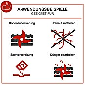 Scheppach Elektro-Bodenhacke MTE380 (Leistung: 1 050 W, Arbeitsbreite: 36 cm, Arbeitstiefe: 22 cm) | BAUHAUS