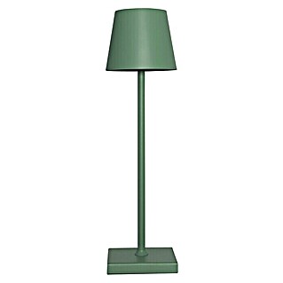 LED-Tischleuchte rund (3,5 W, Ø x H: 10 x 38 cm, Hellgrün, Warmweiß)