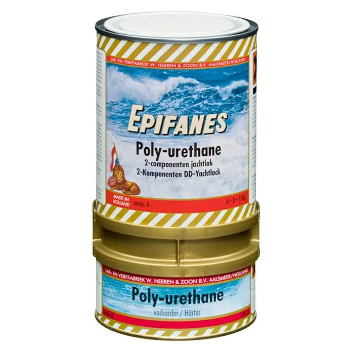 Epifanes Yachtlack Poly-urethane - Dunkelblau - Epifanes Polyurethan 2-Komponenten Yachtlack: Hochwertiger Lack für dauerhaften Schutz und Glanz auf Yachten und Booten.