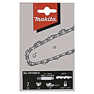 Makita Zaagketting (Passend bij: Zaagrails 35 cm lang, groefbreedte 1,1 mm en 3/8