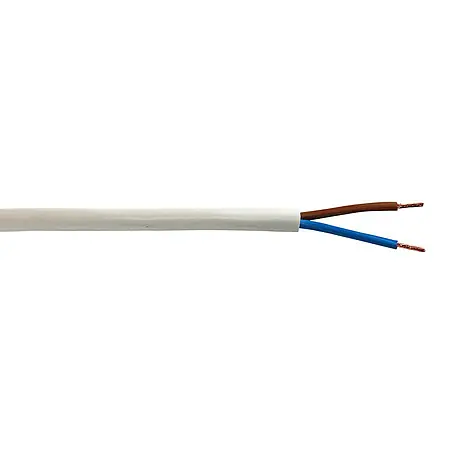 Schlauchleitung Meterware H03VV-F 2x0,75 mm²