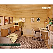 Upyard Gartenhaus Airen (Außenmaß inkl. Dachüberstand (B x T): 304 x 348 cm, Holz, Natur) | BAUHAUS