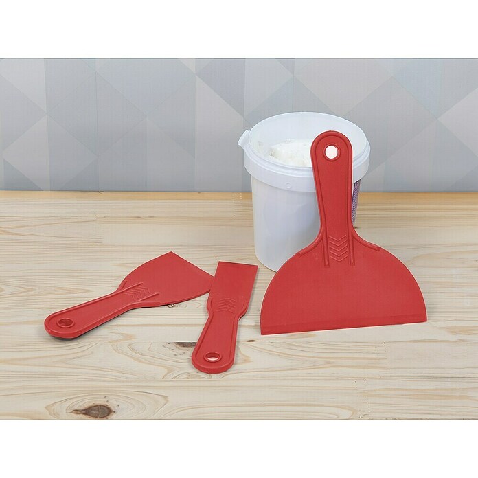 Alpha Tools Plamuurmessen set, kunststof (3 -delig, Kunststof) | BAUHAUS