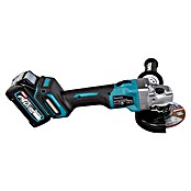 Makita XGT 40V max. Akku-Winkelschleifer GA005GM201 (40 V, 2 Akkus, 4 Ah, Leerlaufdrehzahl: 8.500 U/min) | BAUHAUS