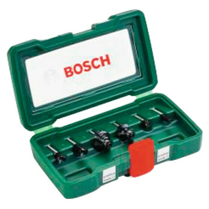 Bosch Set de fresas (Diámetro varilla: 6 mm)