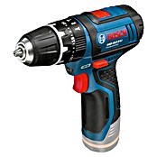 Bosch Professional Taladro atornillador percutor de batería (12 V, Iones de litio, Sin batería, Número de revoluciones de marcha en vacío: 0 r.p.m. - 1.300 r.p.m.)