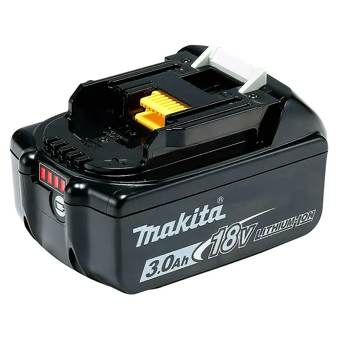Makita LXT 18V Akku BL1830B18 V, 3 Ah - Makita 18V 3.0Ah Lithium-Ionen-Akku, ideal für kabellose Elektrowerkzeuge, bietet Leistung und lange Laufzeit.