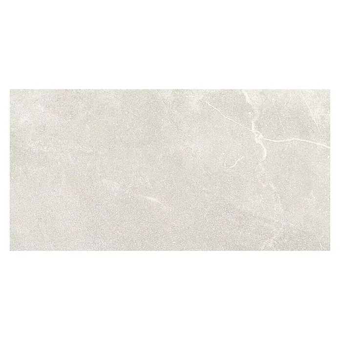 Revestimiento de pared Soul - 60 x 30 cm, Light, Mate, Rectificado - Baldosa de gres porcelánico clara, de gran formato, con sutiles vetas de mármol para un ambiente elegante y moderno. Ideal para suelos y paredes.