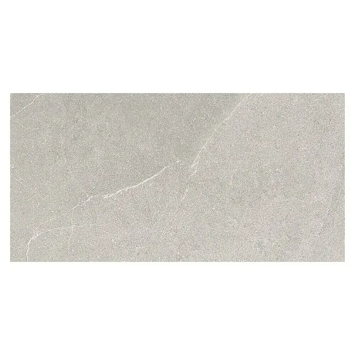 Revestimiento de pared Soul - 60 x 30 cm, Base, Mate, Rectificado - Baldosa de porcelana gris con sutiles vetas, ideal para interiores modernos. Esta baldosa combina una superficie robusta con un diseño elegante.