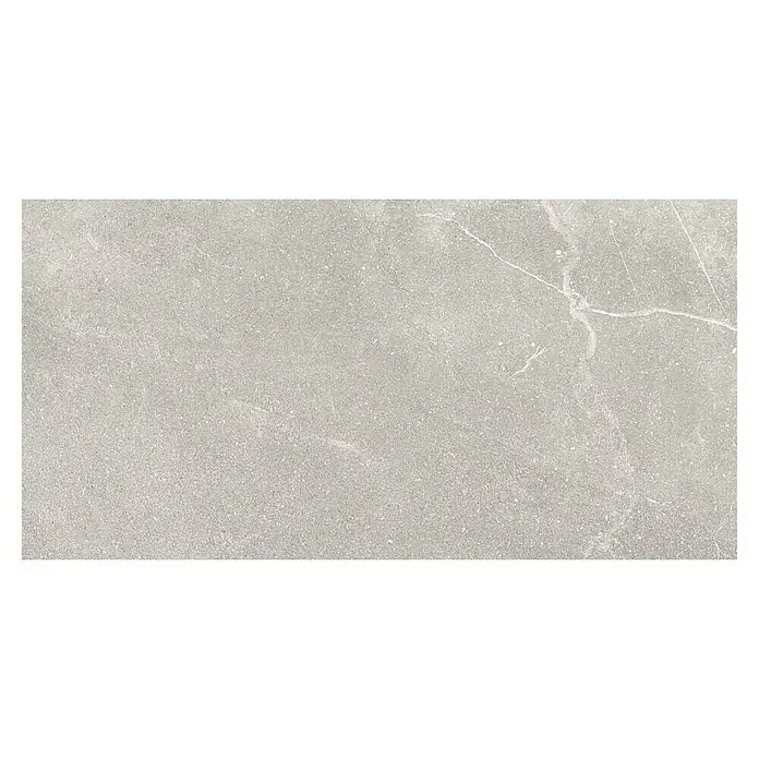 Revestimiento de pared Soul - 60 x 30 cm, Base, Mate, Rectificado - Baldosa de gres porcelánico gris claro con efecto mármol, ideal para interiores modernos. Esta baldosa de alta calidad ofrece un aspecto elegante y duradero.