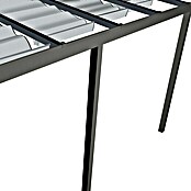 Sonnensegel Easy Edition (500 x 300 cm, Grau/Weiß, Passend für: Terrassenüberdachung Easy Edition)