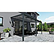 Sonnensegel Easy Edition (500 x 300 cm, Grau/Weiß, Passend für: Terrassenüberdachung Easy Edition)