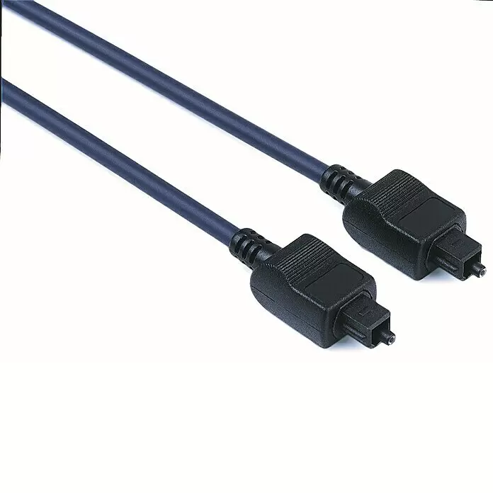 Hama Lichtwellenleiter-Kabel - Schwarz, 1,5 m - Detailaufnahme