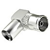 Hama Adaptador coaxial Jack (Clavija coaxial, acoplador coaxial) | BAUHAUS