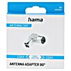 Hama Adaptador coaxial Jack (Clavija coaxial, acoplador coaxial) | BAUHAUS