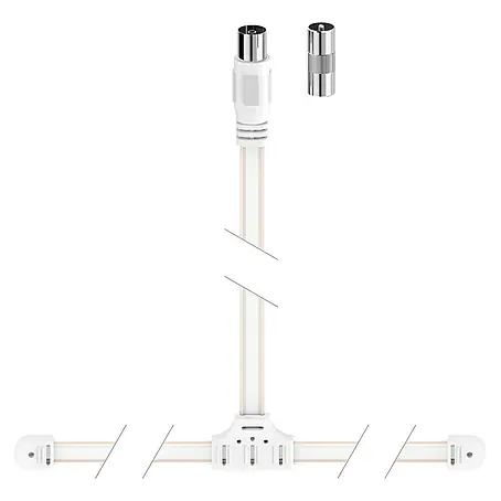 Hama  Antenne Wurfantenne (Dipole), Koax