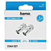 Hama Koax-Set (1 x Koax-Stecker, 1 x Koax-Kupplung) | BAUHAUS